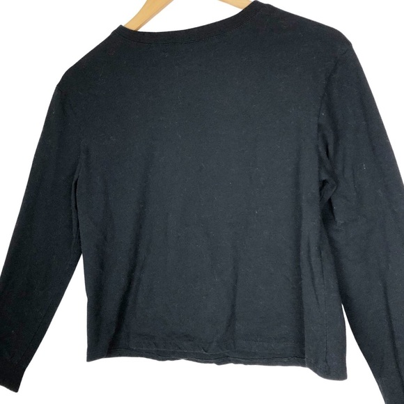 Beatles Cropped Flag Graphic Long Sleeve Band Tee - Picture 12 of 15